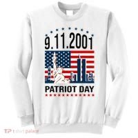 Never Forget 9/11/2001 American Flag Patriotic Memorial Day Sweatshirt thumb 0