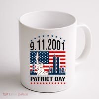 Never Forget 9/11/2001 American Flag Patriotic Memorial Day Coffee Mug thumb 1