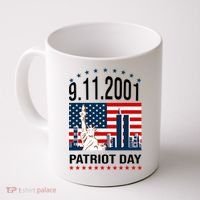 Never Forget 9/11/2001 American Flag Patriotic Memorial Day Coffee Mug thumb 0