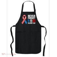 Never Forget 9.11.01 USA Ribbon Patriot Day Apron thumb 0