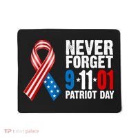 Never Forget 9.11.01 USA Ribbon Patriot Day Mousepad thumb 0
