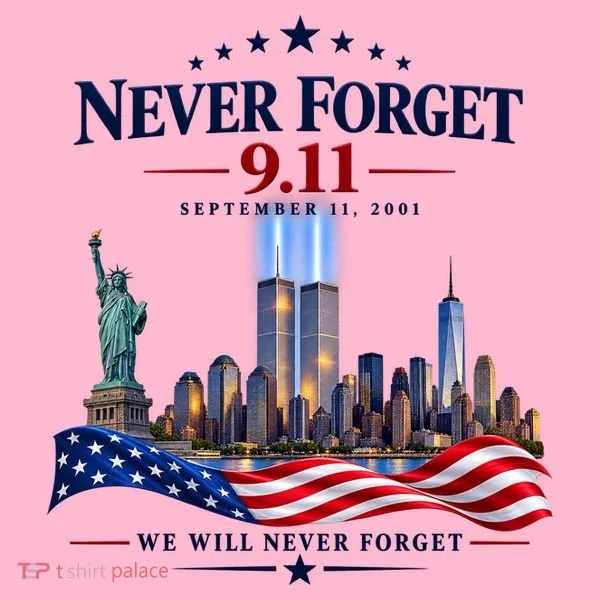 Never Forget 911 25th Anniversary Coaster