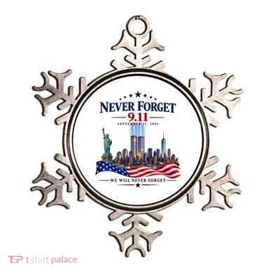 Never Forget 911 25th Anniversary Ornament