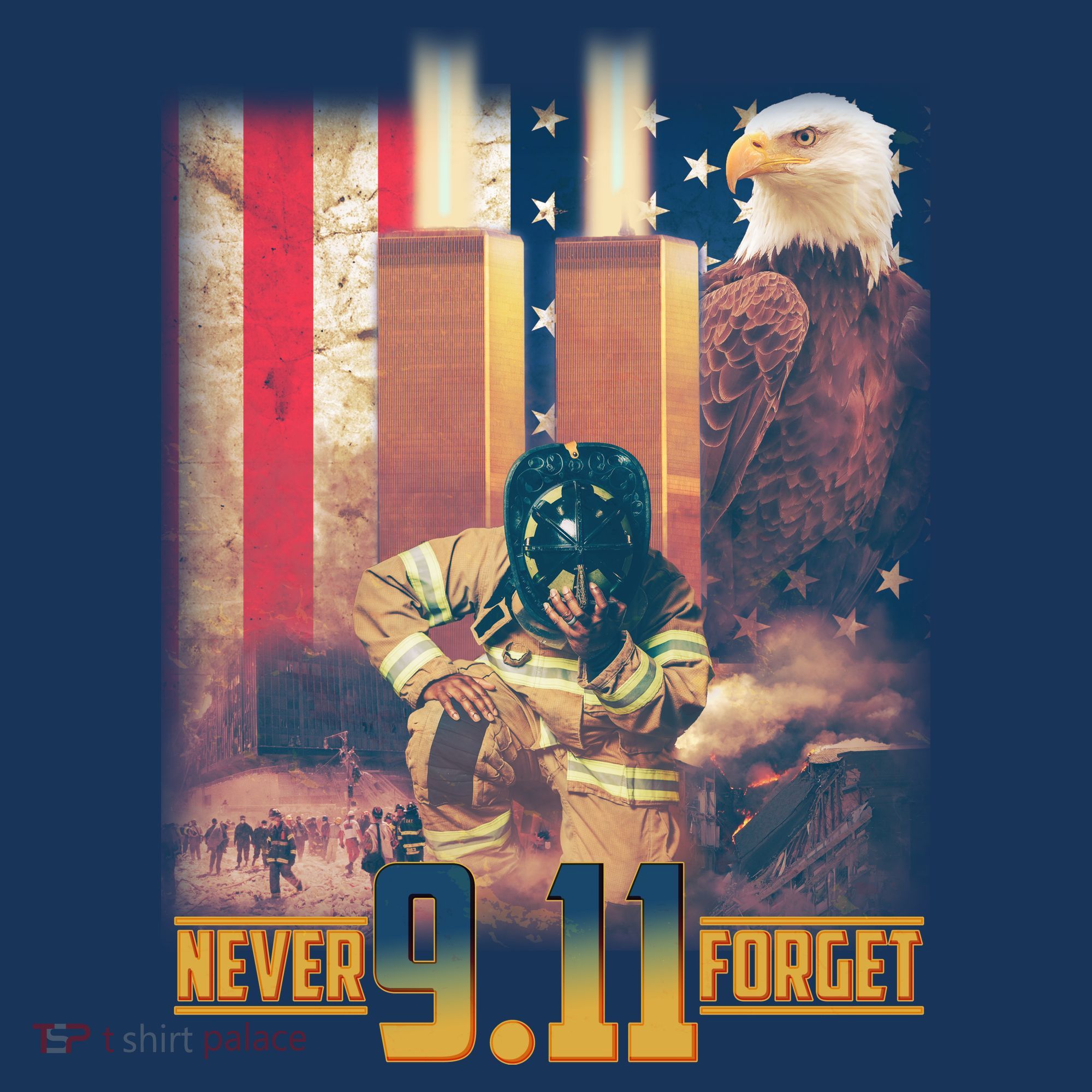 Never Forget 9 11 September 11 Memorial New York City Firefighter Women's Hoodie