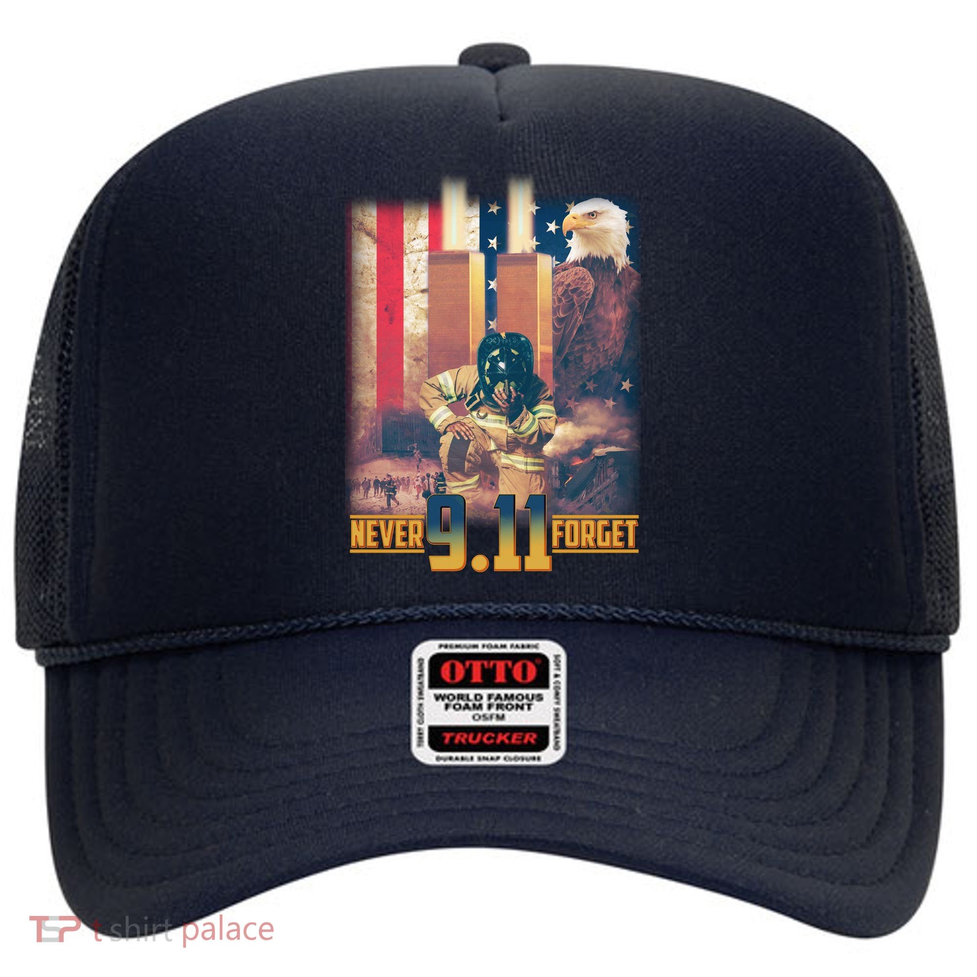 Never Forget 9 11 September 11 Memorial New York City Firefighter Hat