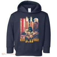 Never Forget 9 11 September 11 Memorial New York City Firefighter Toddler Hoodie thumb 0