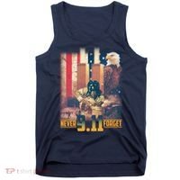 Never Forget 9 11 September 11 Memorial New York City Firefighter Tank Top thumb 0