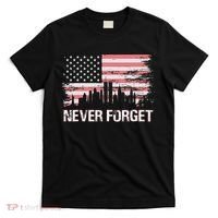 Never Forget 911 Vintage American Flag 911 patriotic T-Shirt thumb 0