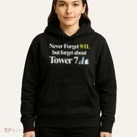 Never Forget 911 But Forget About Tower 7 Hoodie thumb 5
