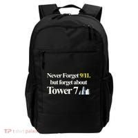 Never Forget 911 But Forget About Tower 7 Backpack thumb 0