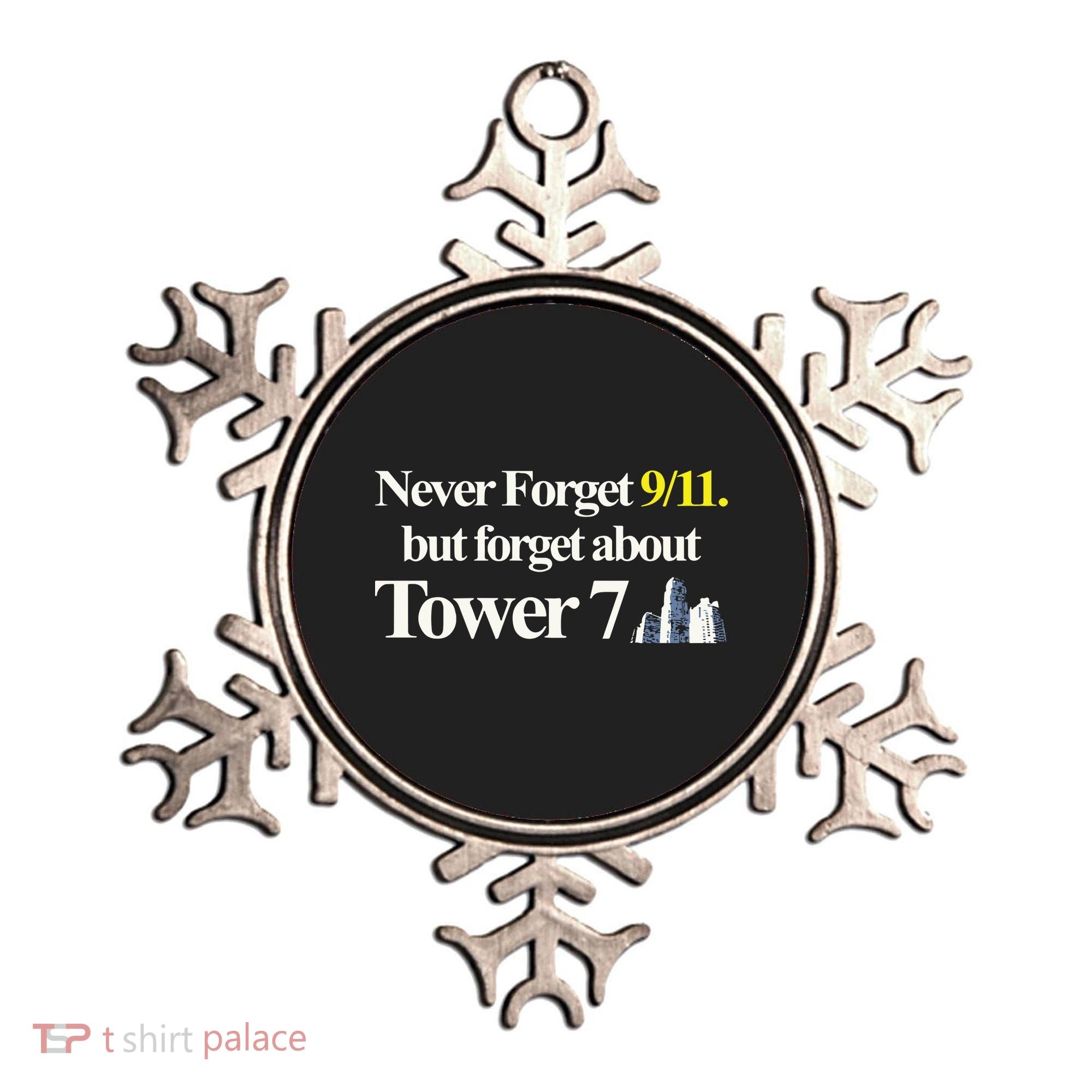 Never Forget 911 But Forget About Tower 7 Ornament