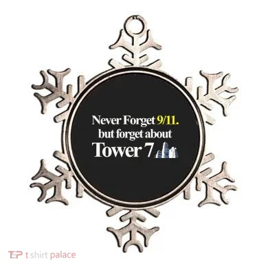 Never Forget 911 But Forget About Tower 7 Ornament