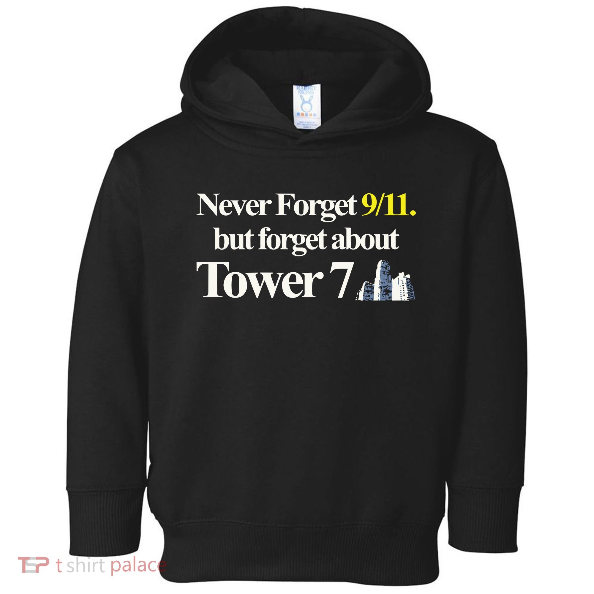Never Forget 911 But Forget About Tower 7 Toddler Hoodie