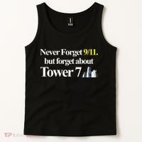 Never Forget 911 But Forget About Tower 7 Tank Top thumb 2