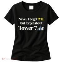 Never Forget 911 But Forget About Tower 7 Women's T-Shirt thumb 0