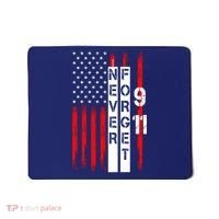 Never Forget 9 11 Nine Eleven Memorial Distressed US American Flag Mousepad thumb 0