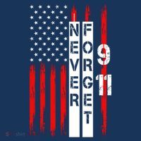 Never Forget 9 11 Nine Eleven Memorial Distressed US American Flag Women's Tank Top thumb 5