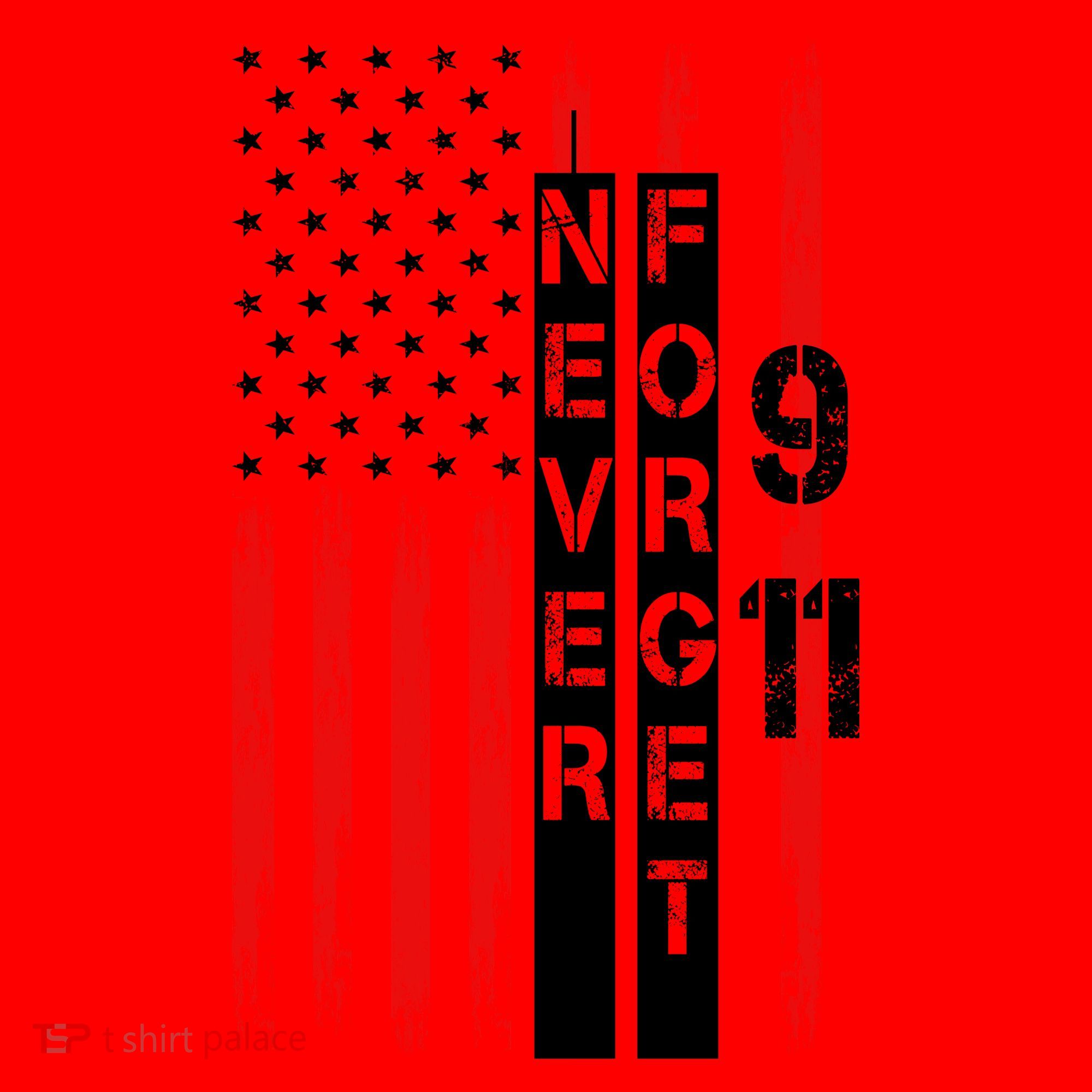 Never Forget 9 11 Nine Eleven Memorial Distressed US American Flag Santa Hat