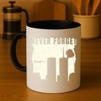 Never Forget 9.11 Patriot Day Coffee Mug thumb 4