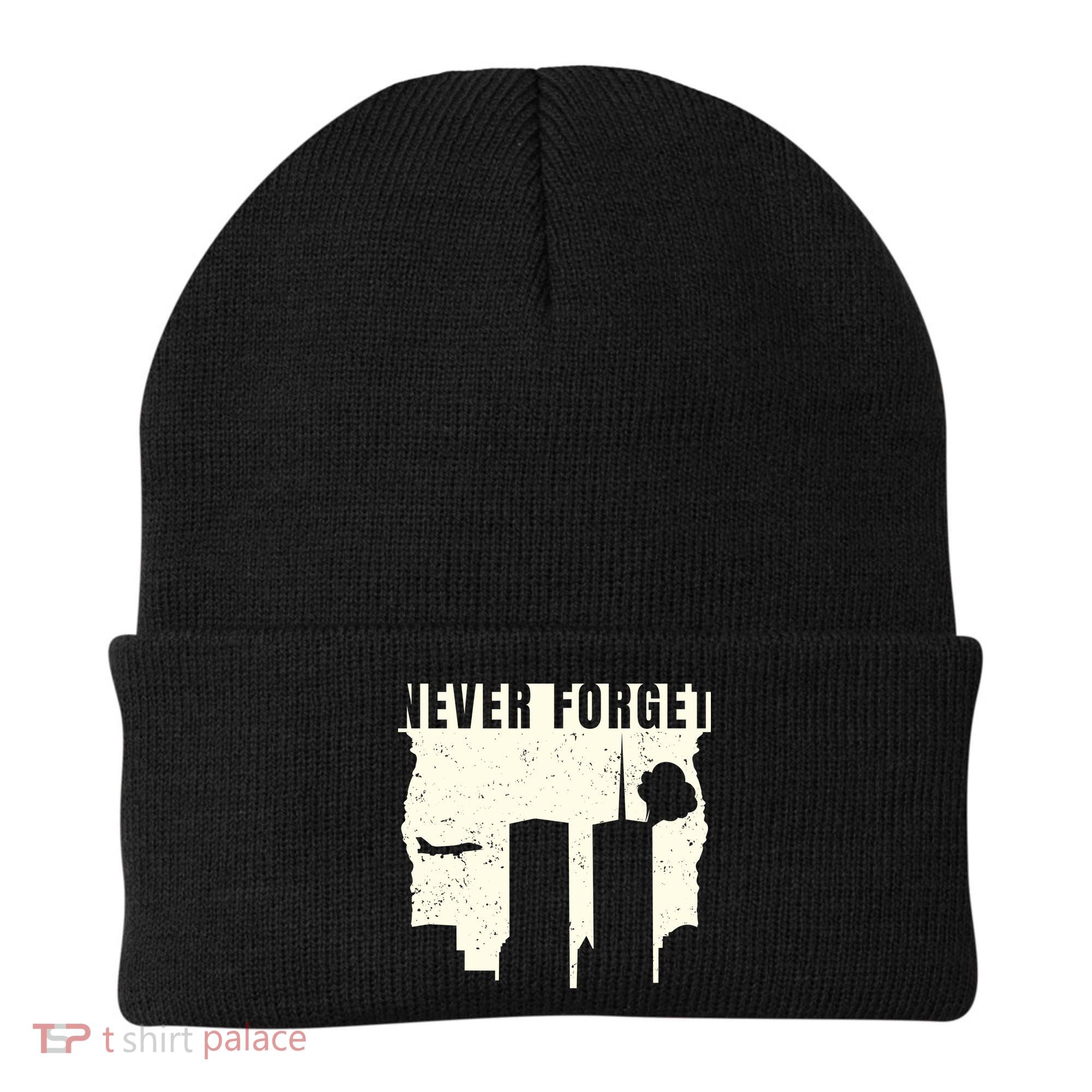 Never Forget 9.11 Patriot Day Beanie