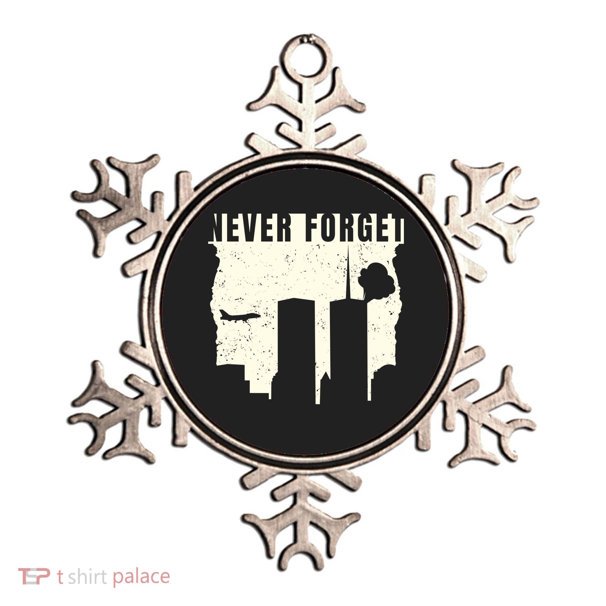 Never Forget 9.11 Patriot Day Ornament