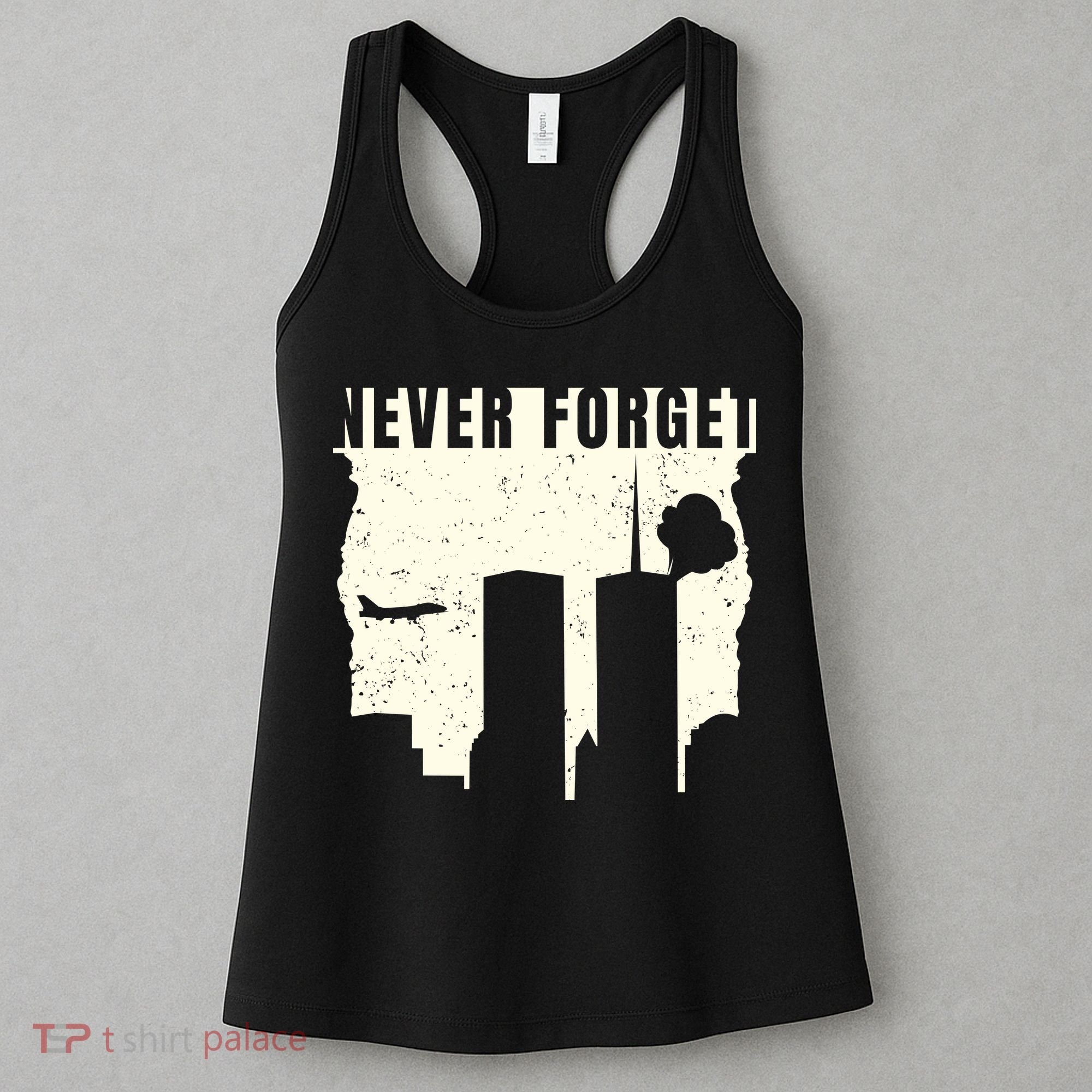 Never Forget 9.11 Patriot Day Women's Tank Top
