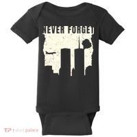 Never Forget 9.11 Patriot Day Baby Bodysuit thumb 0