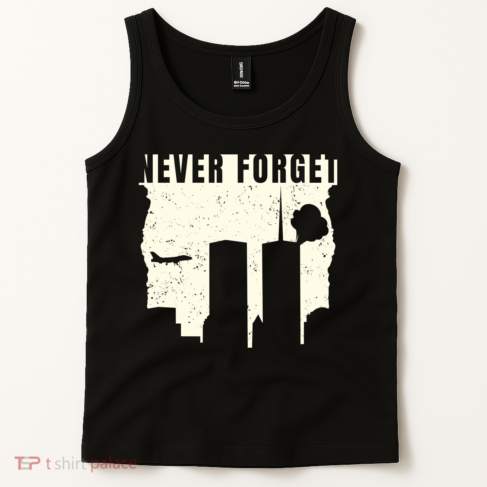 Never Forget 9.11 Patriot Day Tank Top