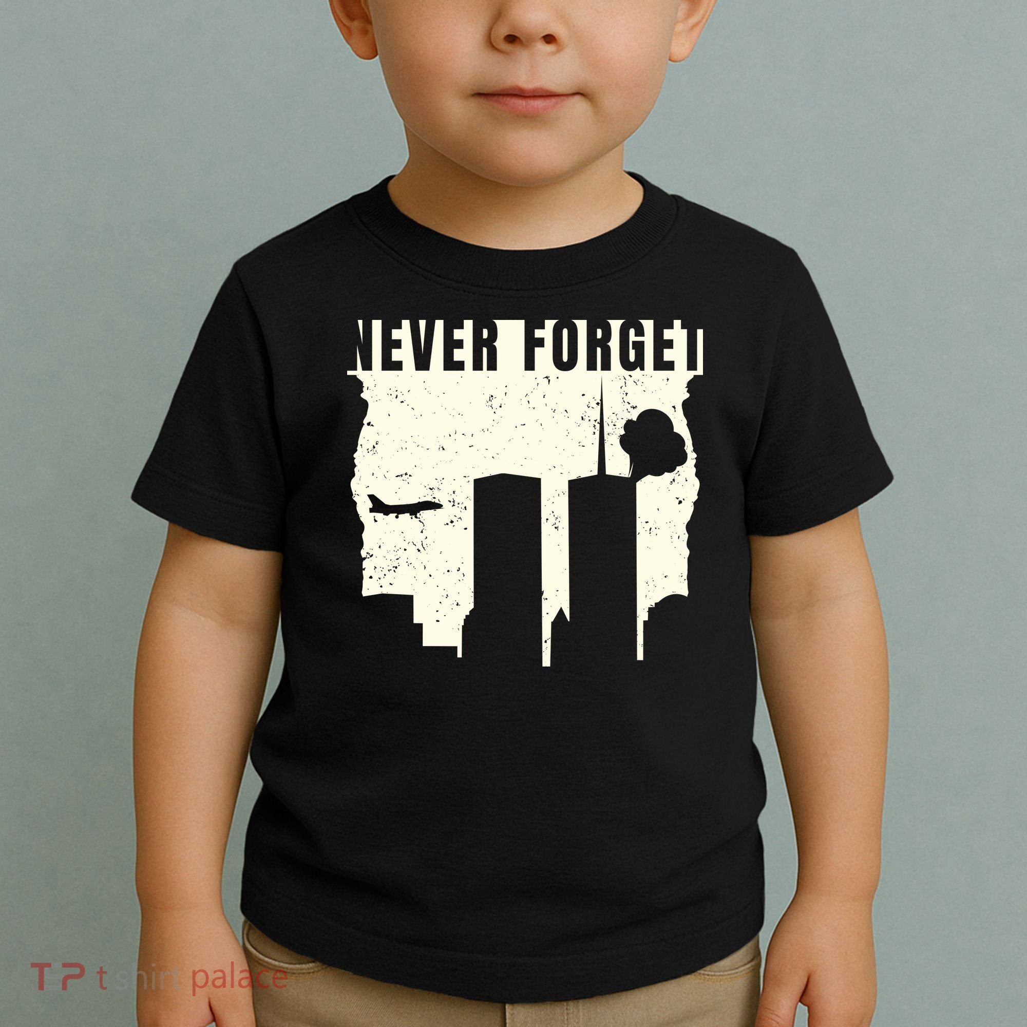 Never Forget 9.11 Patriot Day Toddler T-Shirt