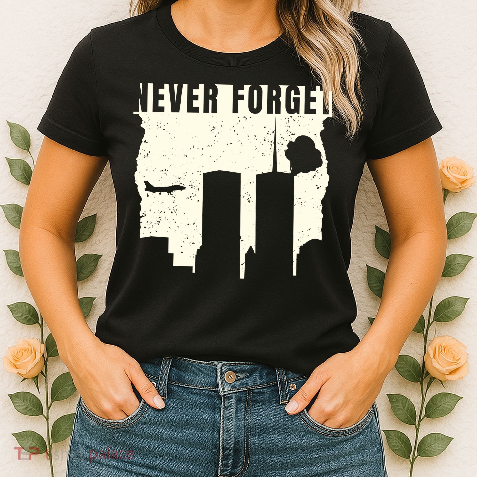 Never Forget 9.11 Patriot Day Women's T-Shirt