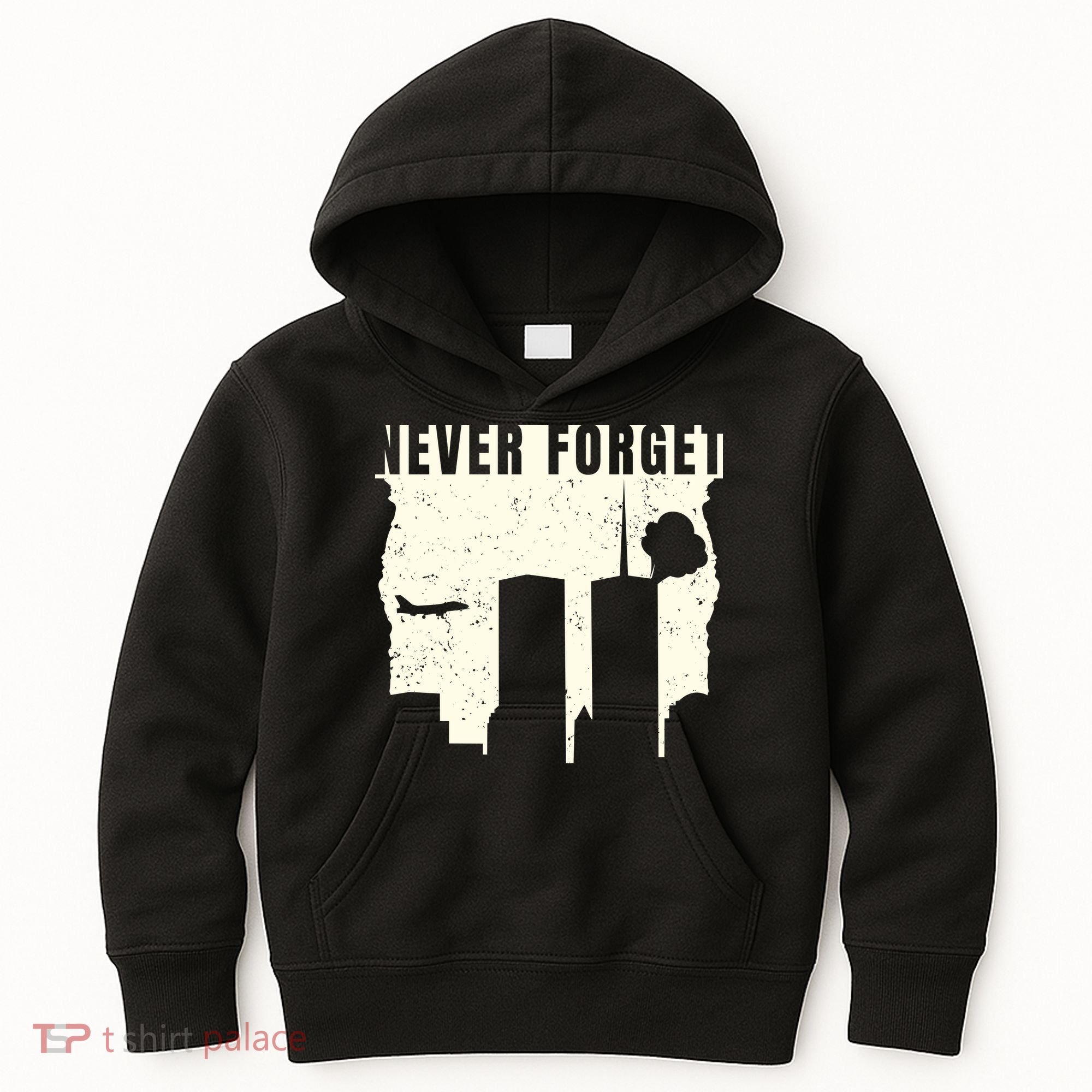 Never Forget 9.11 Patriot Day Kids Hoodie