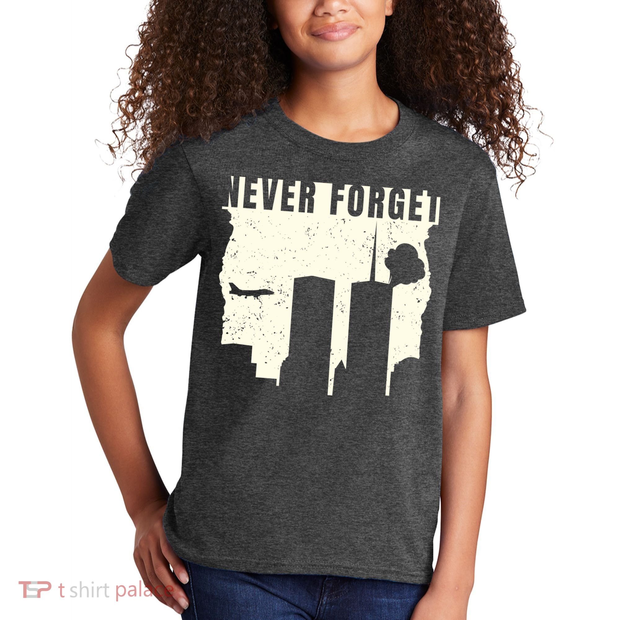 Never Forget 9.11 Patriot Day Kids T-Shirt