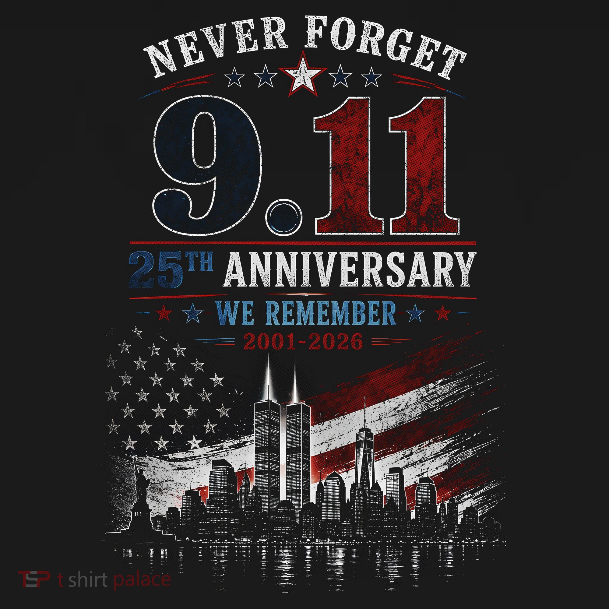 Never Forget 9.11 25th Anniversary We Remember 2001-2026 Kids Sweatshirt