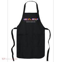 Nautical Flag Alphabet Gift Charleston South Carolina Apron thumb 0