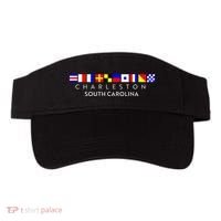 Nautical Flag Alphabet Gift Charleston South Carolina Visor thumb 0