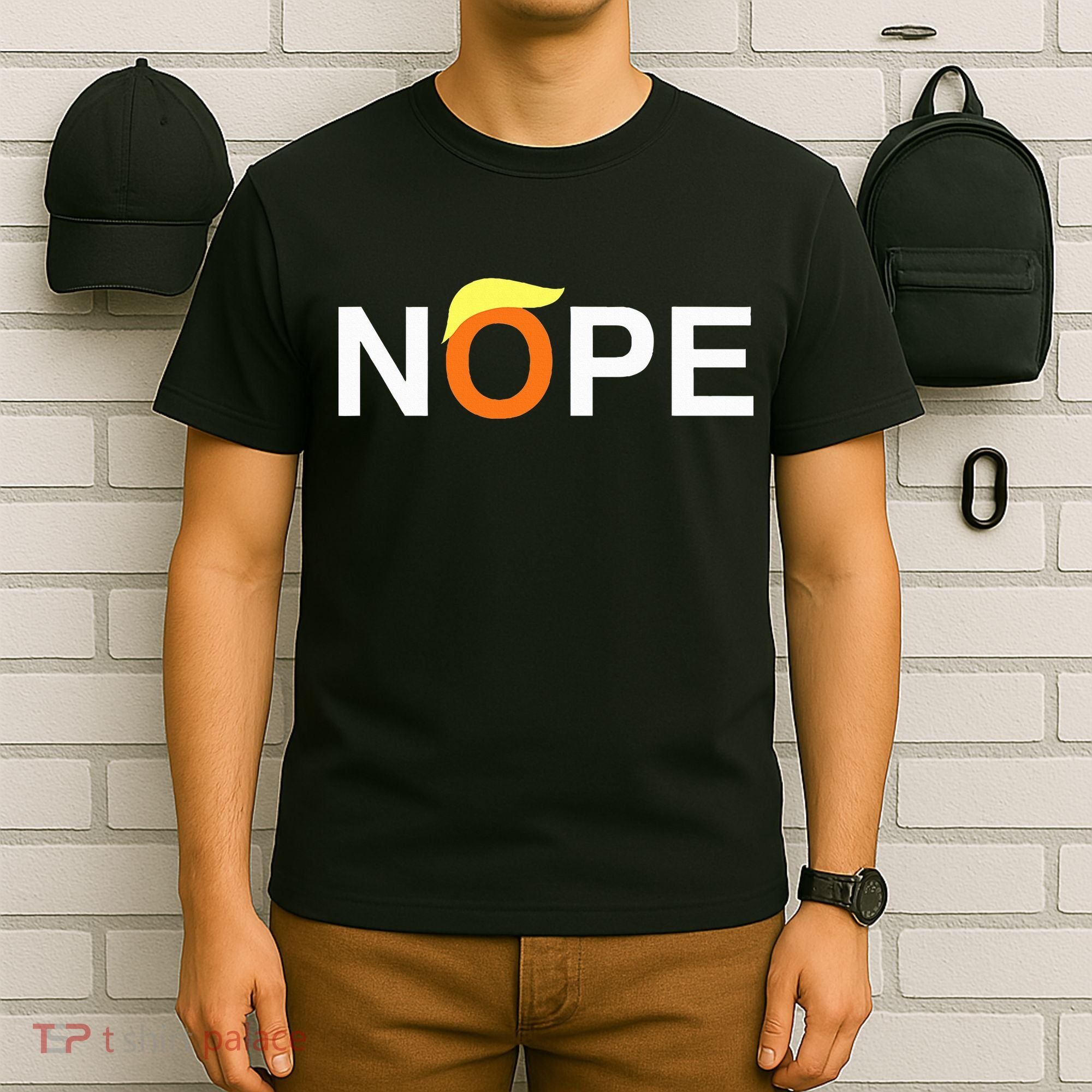 Nope Funny Anti Trump T-Shirt