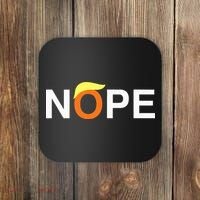 Nope Funny Anti Trump Coaster thumb 0
