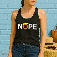 Nope Funny Anti Trump Women's Tank Top thumb 2