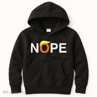 Nope Funny Anti Trump Kids Hoodie thumb 0