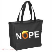 Nope Funny Anti Trump Tote Bag thumb 2