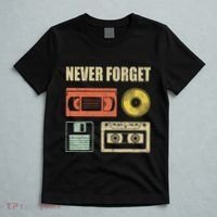 Never Forget Audio Cassette 70s 80s 90s T-Shirt thumb 5
