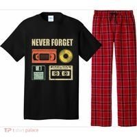 Never Forget Audio Cassette 70s 80s 90s Pajama Set thumb 0