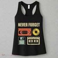 Never Forget Audio Cassette 70s 80s 90s Women's Tank Top thumb 3