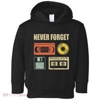Never Forget Audio Cassette 70s 80s 90s Toddler Hoodie thumb 0