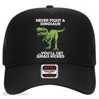 Never Fight A Dinosaur Youll Get Jurass Kicked Hat thumb 0