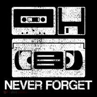 Never Forget Audio Cassette 70s 80s 90s Gift Backpack thumb 2