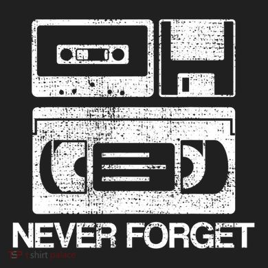 Never Forget Audio Cassette 70s 80s 90s Gift 40oz Vacuum Insulated Stainless Steel Travel Tumbler