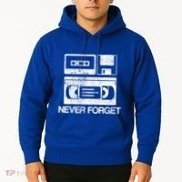 Never Forget Audio Cassette 70s 80s 90s Gift Hoodie thumb 2