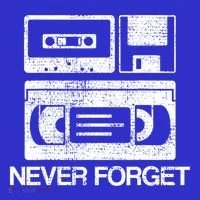 Never Forget Audio Cassette 70s 80s 90s Gift Women's T-Shirt thumb 6