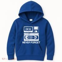 Never Forget Audio Cassette 70s 80s 90s Gift Kids Hoodie thumb 0